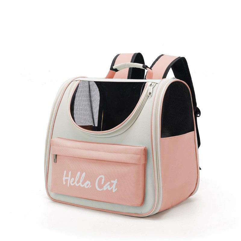 Cat Bag Pet Crossbody Bag Portable Pet Bag for Outings Breathable Large Space Cat and Dog Universal Bag Small Dog Travel Bag