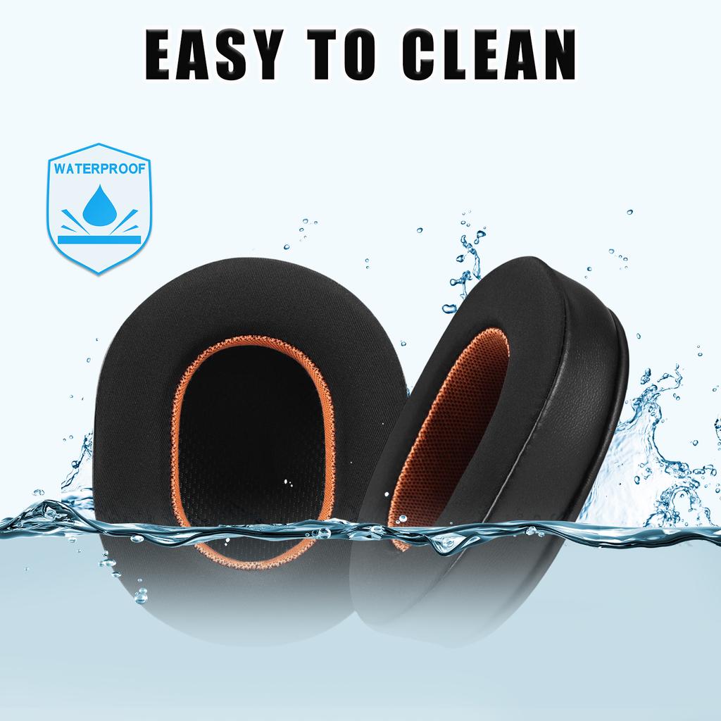 Soft Memory Foam Earpads Ear Covers for ATHMSR7 M50X M40 M20 Headphones Ear Cushions Earmuff Replacement Easy to Install