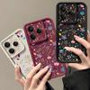 Soft TPU Phone Case For Xiaomi Poco X7 X6 F6 X5 Pro For Poco M6 Pro C65 Small Flowers Patterned Shockproof Silicone Back Cover