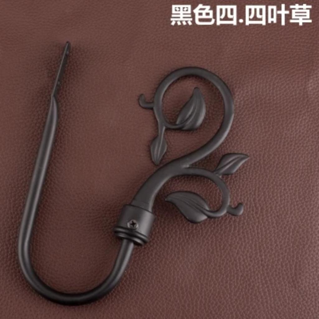 Curtain Tieback Holder Hooks, Tie Backs, Bedroom, Living Room, Curtain Decoration Accessories, Wall Hooks, 2Pcs Set