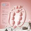 Nine-wheel circular leg clamp, thigh muscle relaxer, leg stretching massager, beautiful leg yoga roller clip lady Body Care