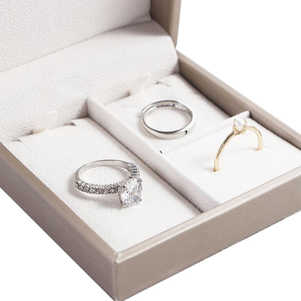 Holder Package Case Square Storage Gift Box Storage Case Ring Box Earrings Storage Jewelry Boxes