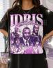 Idris Elba Shirt, 90s Vintage Retro Bootleg Idris Elba T-Shirt, British Actor Graphic Tee, Action Star Fan Apparel