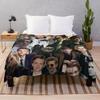 Thomas Brodie-Sangster Collage Throw Blanket Sofas Baby Sofa Bed for Winter Quilt Blankets