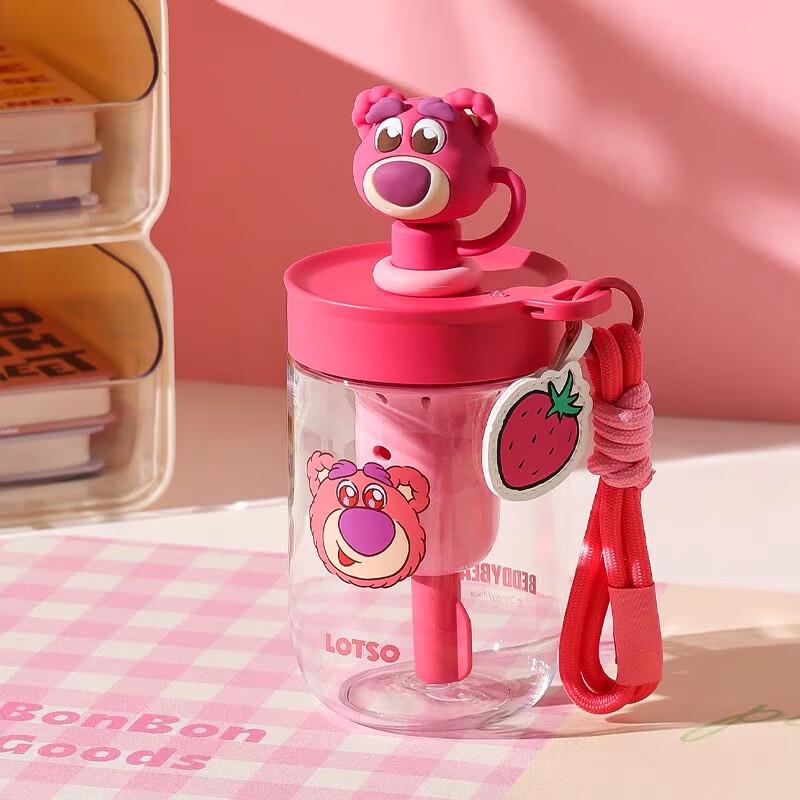 BEDDYBEAR Клубничный Медведь Портативный Соломенный Кофейный Стакан