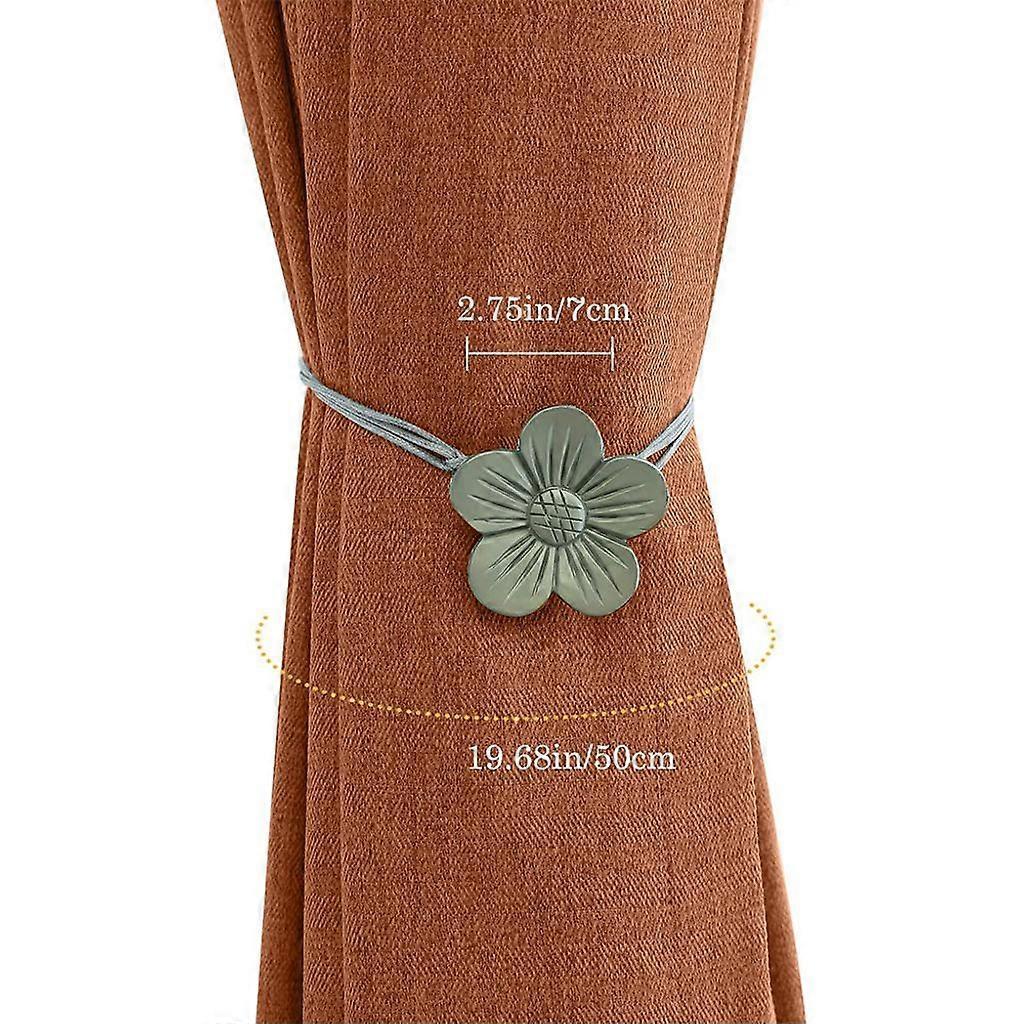 2-pack Magnetic Curtain Cords, Knitted, Decorative Tie Holders for Home/office