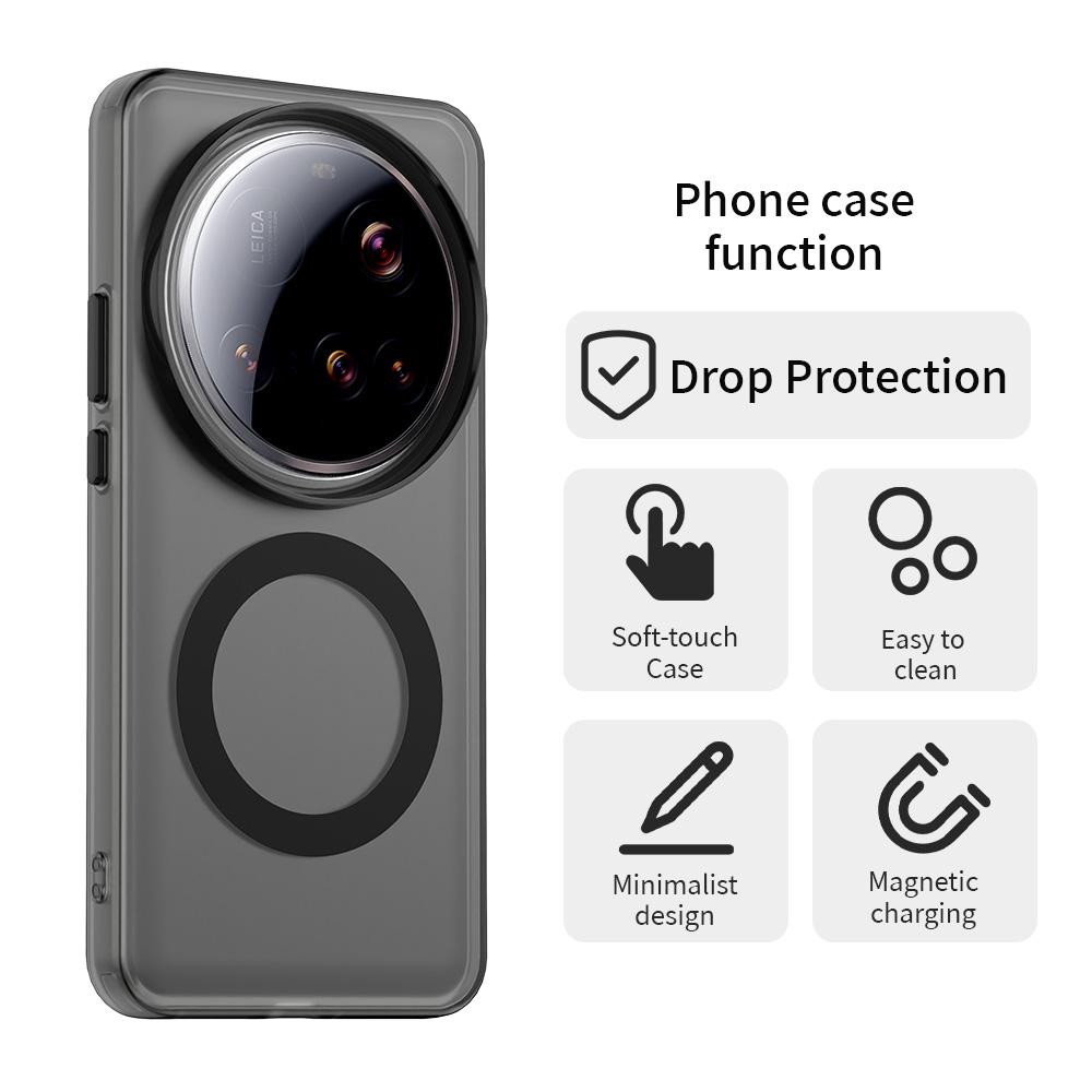 For Xiaomi 15 Ultra 5G Case Magnetic Wireless Charge For Magsafe Case for Mi 15 Ultra Candy Shockproof Bumper Cover