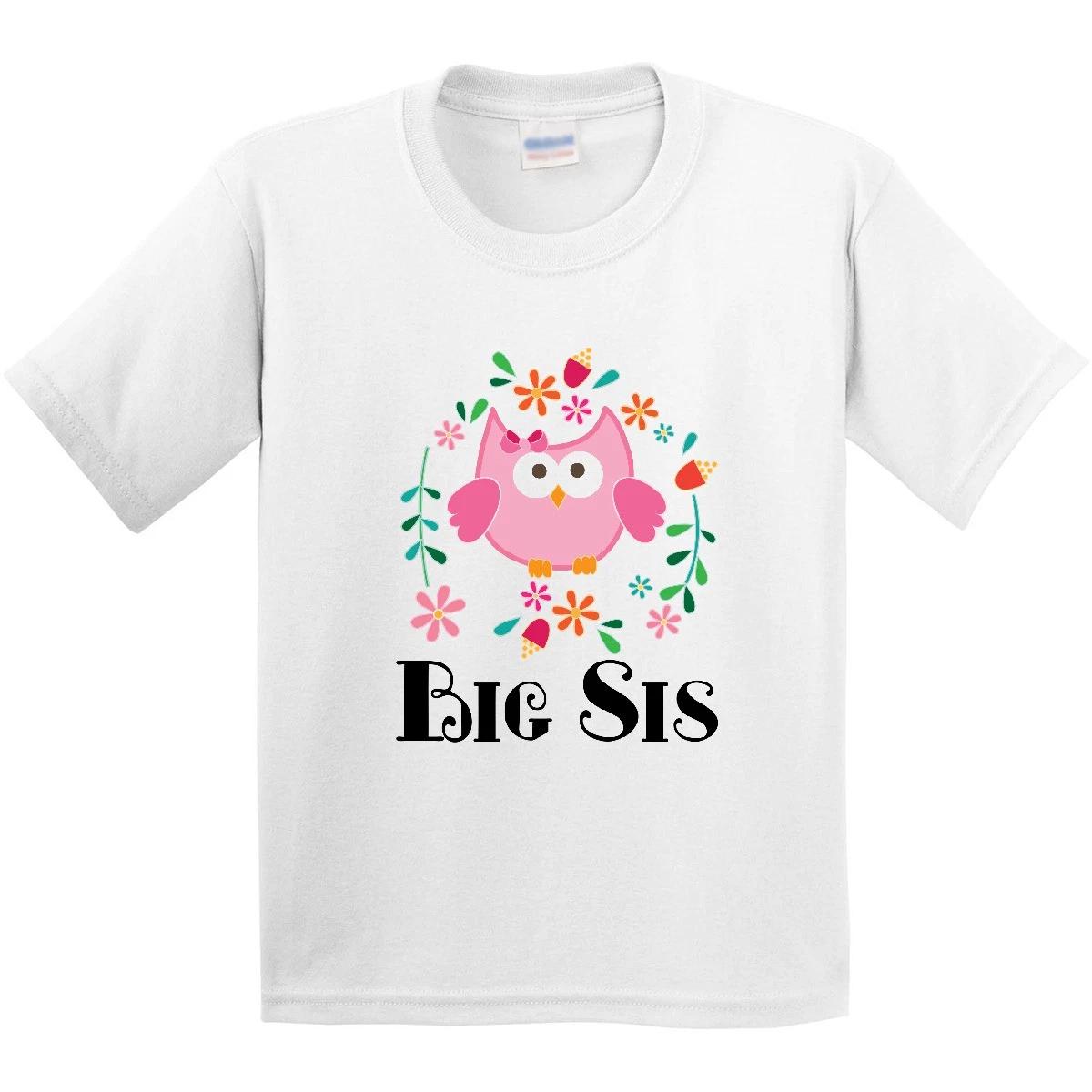 

Inktastic Big Sis Girls Sister Announcet Youth kids boys T-Shirt Cute Clothing Reveal 100