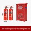 2025 Dry Powder Fire Extinguisher Set: 2 Handheld 4kg Units for Commercial Use (3/5/8kg Options Available)