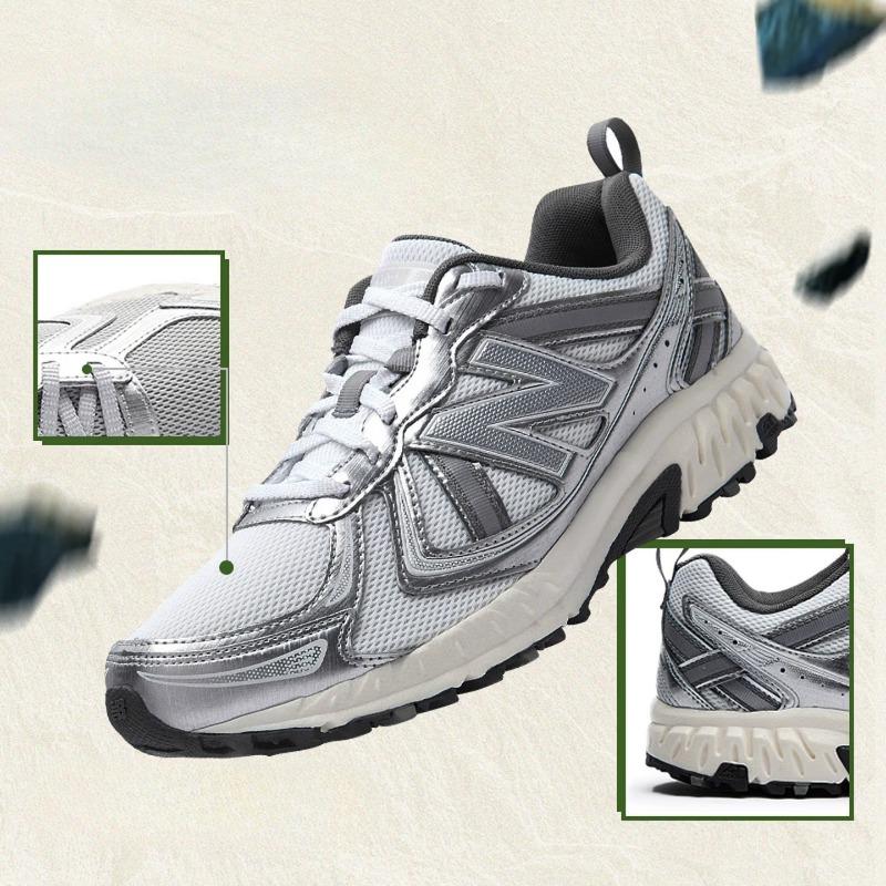 NEW BALANCE Sports Shoes - Spring Men's and Women's Shoes Mesh Retro Outdoor Off-road Versatile Breathable Casual Shoes, Wide Shoe Fit, MT410KM5
