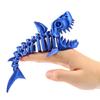 3D Printed Shark with Movable Joints and Free Swinging Creative Toy Decoration Gift