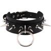 Collane Punk Choker Goth Borchiate Collare Donna Borchie Rivetti Pelle PU Nera Collana Uomo Ciondolo Chocker Regali di Halloween