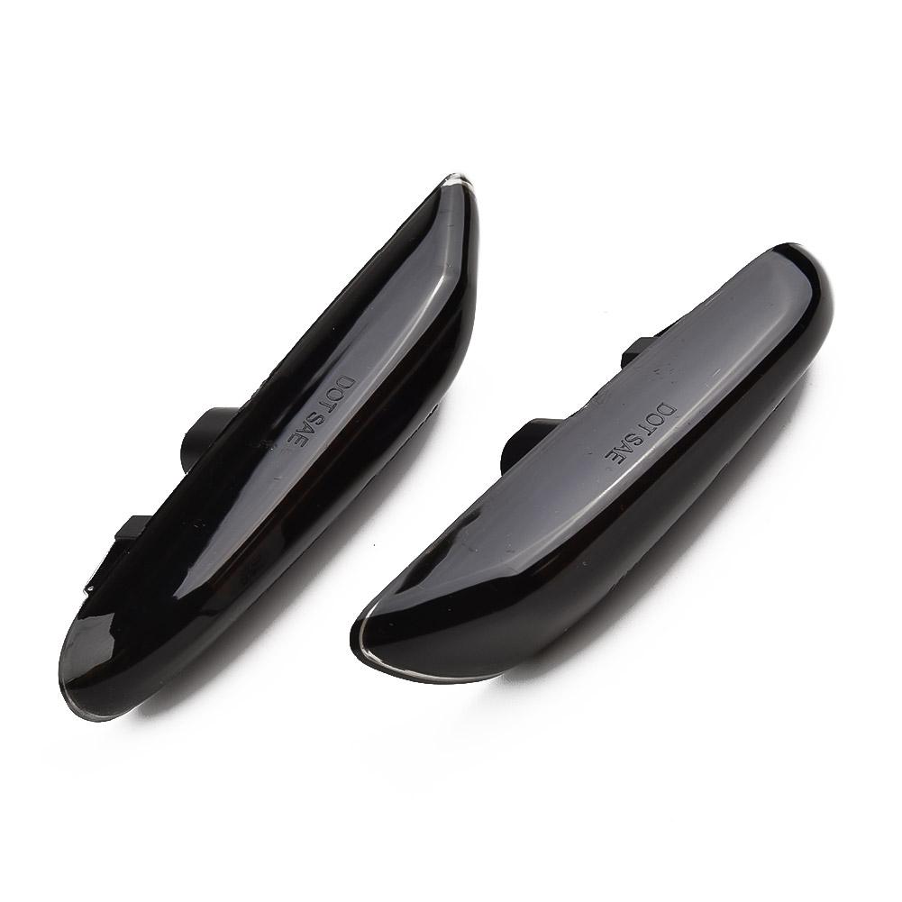 PMMA Side Marker Lights 3W 1 Pair LED Side Indicator Smoke Turn Signal