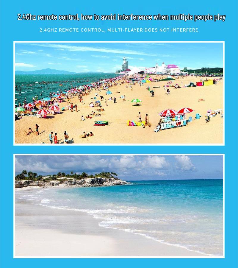 Shark Remote Control Electric Toy - 2.4G, Long Battery, Water Play