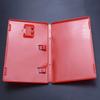 Transparent Game Card Box Red with Book Holder Storage Case Box Plastic Cartridge Holder Shell for Switch 2 For Inserted Cover