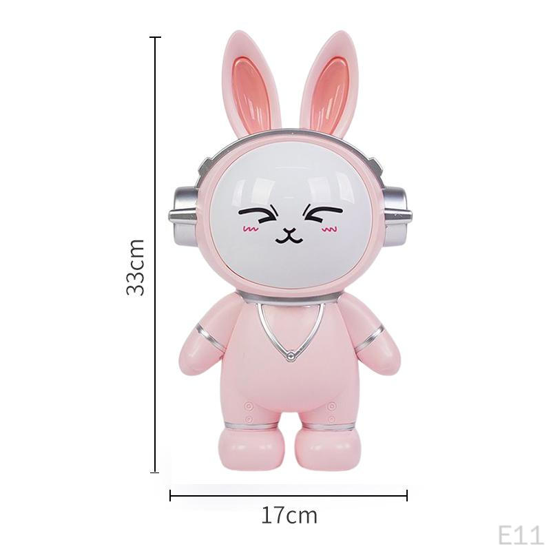 Geldkasse Astronaut Einfacher Zugang Weltraumhase Sparschwein Raumfahrer Statue Dekorativ für Kinder Erwachsene