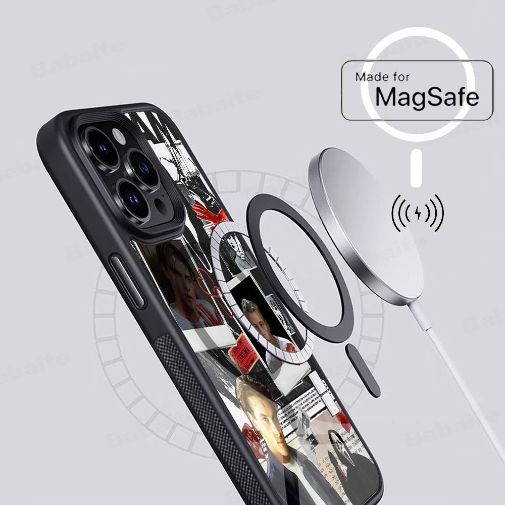 Horor S-scream Dead Phone Case For IPhone 16 15 14 13 12 11 17 Pro Max Plus Magnetic Wireless Cover