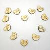 100pcs Rustic Wooden Love Heart Craft Embellishment Wedding Decoration Favours