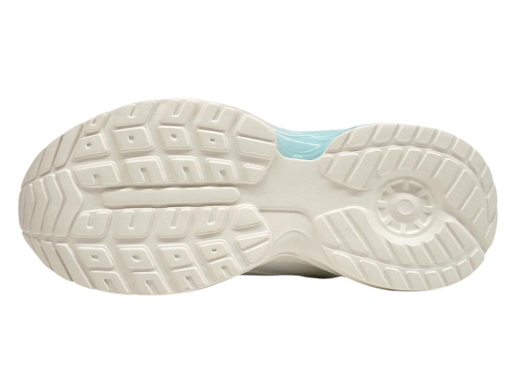 4601 Girls Athletic [Algie] Girls' Sneakers, Shoes, 20.0-24.0cm (White, 21.0cm)