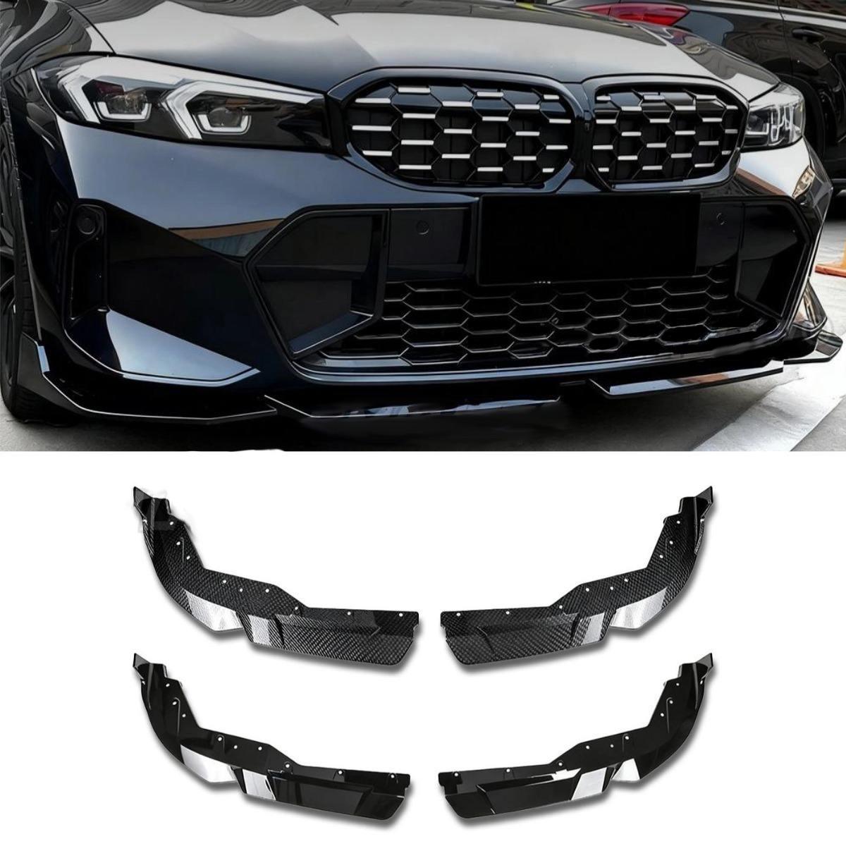

MP Style Front Lip Splitter for BMW 3 Series G20/G28 (2018) - Car Exterior Modification Gloss Black