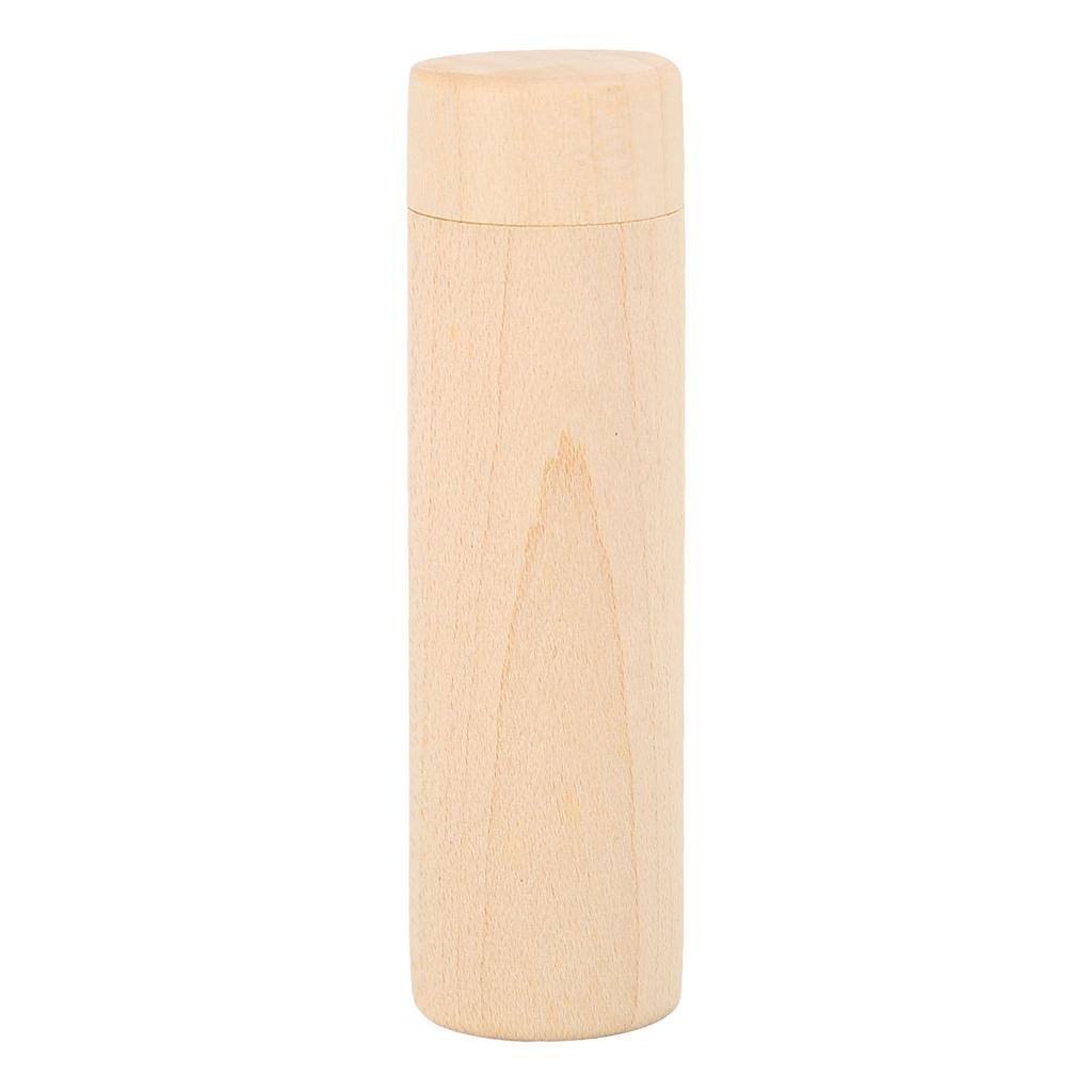 Wood Essential Oil Diffuser Cylinder Shape Sleep Helping Portable Wood Aromatherapy Diffuser