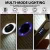 Magnifying Glass USB Rechargeable 60X Handheld Magnifier with Adjustable 3 Light Mode Electronic Magnifier for Watch Repair Read