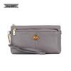 Women's Retro Cowhide Clutch Wallet - European & American Style, Genuine Leather Wristlet Phone Bag