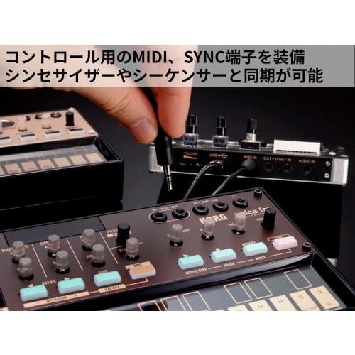 KORG Volca Fm2 FM Synthesizer, 6 Voices, Chorus, Reverb, Battery-Powered, Built-in Speaker, Headphone Compatible, Compact Size for Any Use