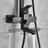 12" Large Shower Head Bathroom Stainless Steel Shower Set High Pressure Rain Shower System Rainfall Mixer