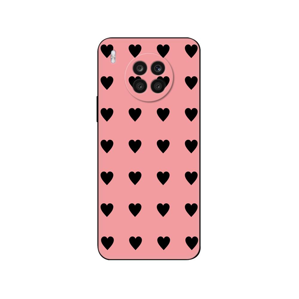 For Honor 50 Lite Case 6.67inch Silicon Back Cover Phone Case For Huawei Honor 50 Lite Case Bumper 50Lite Light Black Tpu Case