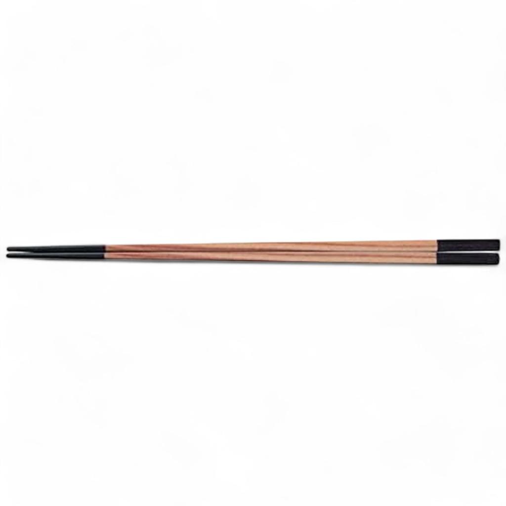 Chopsticks Square Yoshino White Made in Dishwasher Safe J-Kitchens (Hashi) PBT, 23.5cm, Head, Wood, Japan,