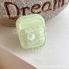 Milk yellow milk green polka dot three-dimensional love is suitable for AirPods1 protective case, new Pro1 Apple earphone case pro1.