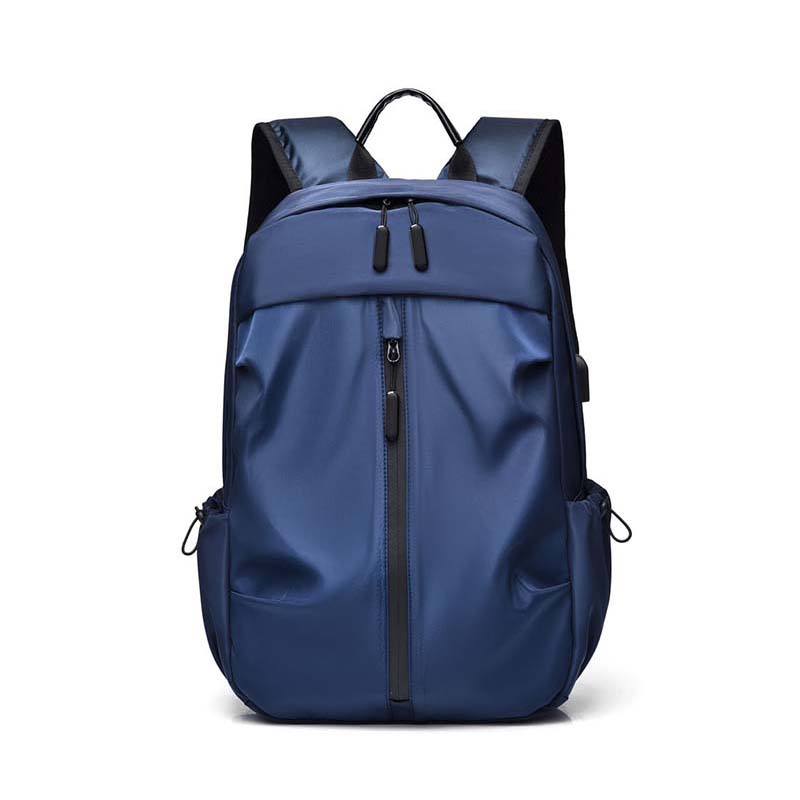 SCIONE Men's Casual Large-Capacity Backpack Lightweight Burden-reduced Waterproof Solid Color Minimalist Outdoor Leisure Sports Backpack