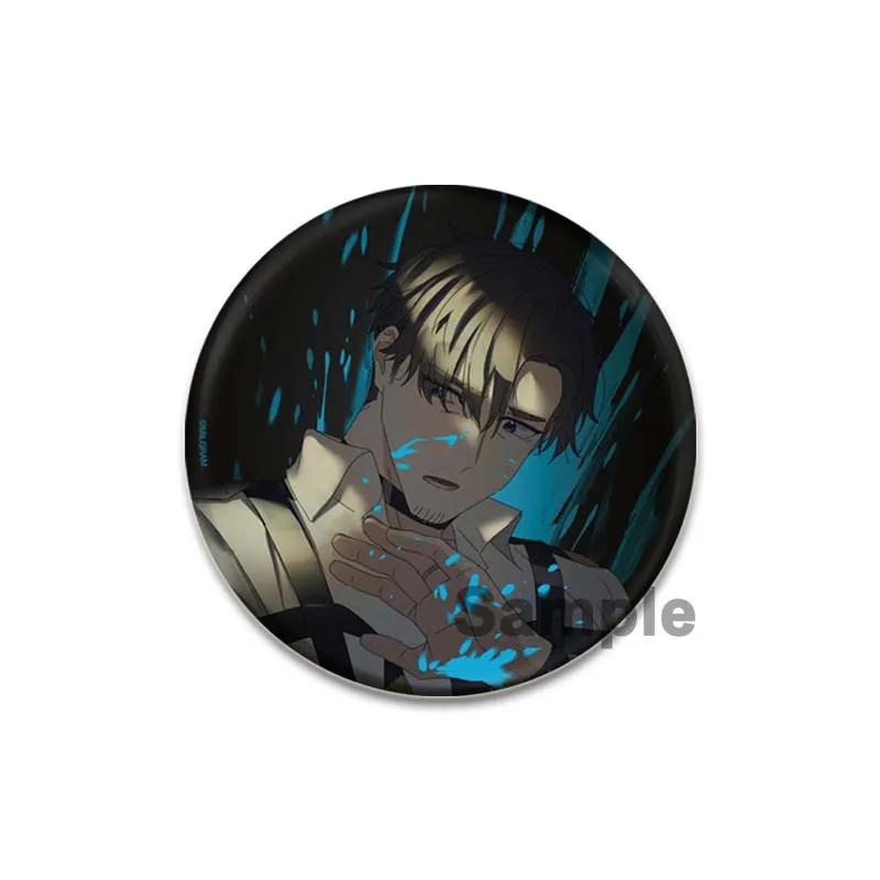 32/44/58 mm Milgram Brosje Haruka Yuno Cosplay Merker Emaljepinner for ryggsekk Klær Mote Smykker Tilbehør Gave
