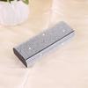 Bling Diamond Car Glasses Case Rhinestone Anti-pressure Sunglasses Case Hard Shell Eyeglass Storage Box Car Interior Decoration