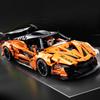 Non-Toxic 1:14 Technical City Super Sports Racing Car Diy Model Building Blocks Toy Birthday Christmas Halloween Gifts For Kid Adult