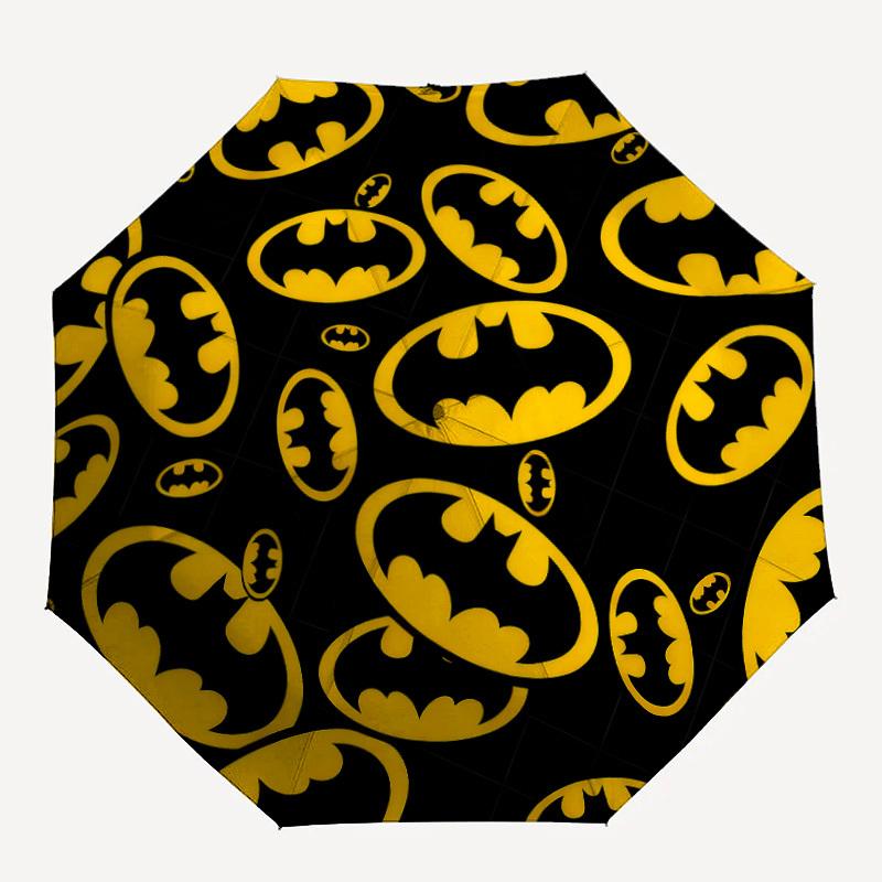 

1pc Bat Signal Automatic Folding Umbrella - Compact 8-Rib Design, Durable Plastic & Iron, Lightweight for Outdoor Daily Use21187