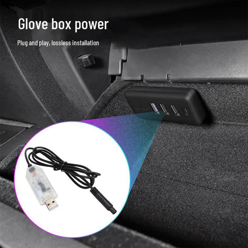 Colorful Acrylic Windshield Soundproof Light: App-Controlled, No Wiring, for Car Decoration.