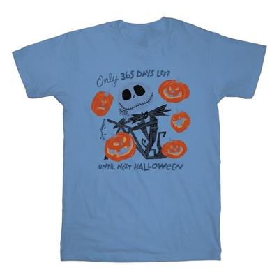 La Pesadilla Antes de Navidad Solo para Chicas 365 Días Hasta el Próximo Halloween Camiseta de Algodón