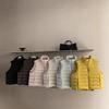Stand-up Collar Ribs Light Down Jacket Vest Women's New Great-looking Short High-end Sense Outer Vest Jacket