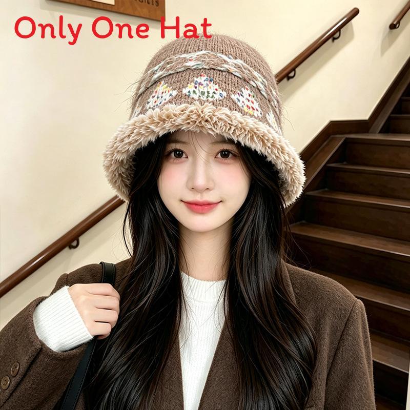 Wool Blend Vintage Fisherman Hat For Women Winter Fashion Casual Travel Accessories
