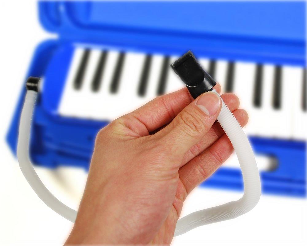 KC Kyoritz Keyboard Harmonica Melody Piano Table Performance Hose Black P3001-32K PH-L
