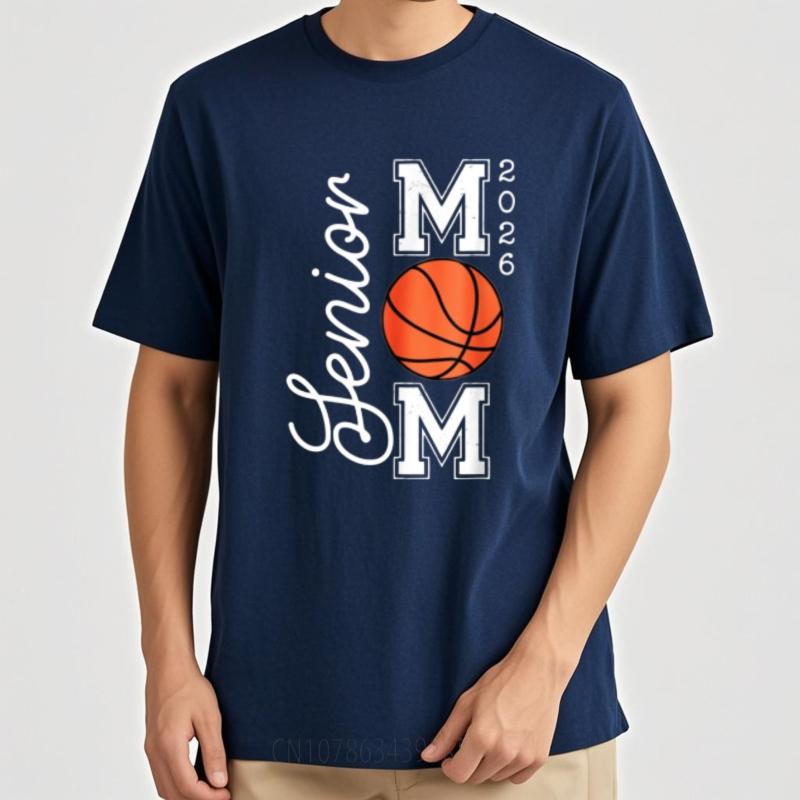 Tshirts For Unisex Soft Unisex O Neck Tshirt Daily Wear Senior Mom Basketball 2023 Cool Unisex Tees Comfort Tshirt Essential Tee