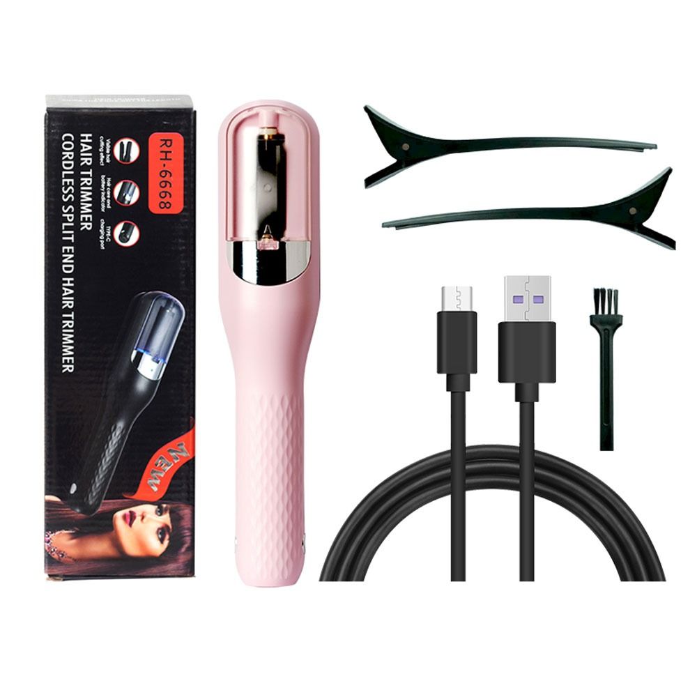 

Multifunctional Hair End Cutting Machine Damaged Hair Repair Automatic Split End Remover Women білий