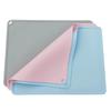 Portable Waterproof Pet Mat Non-Slip Easy Clean Food Bowl Cushion Durable Silicone Dog Feeding Tray for Dogs Cats