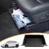 Underseat Storage Box for Tesla Model Y Environmentally Friendly Drawer TPE Storage Box Push Pull Car Interior Accessories 2025