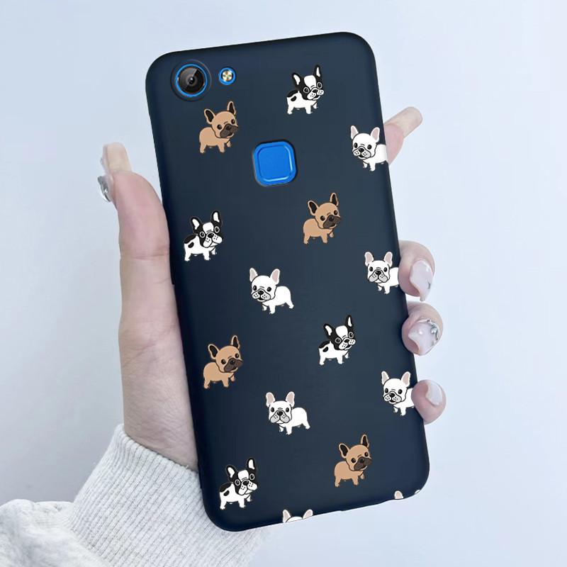 For Vivo V7 V7+ Plus Y79A Y75 Y73 Y79 1716 1718 Phone Case Cute Astronaut Panda Flowers Candy Soft Silicone TPU phone Case Cover