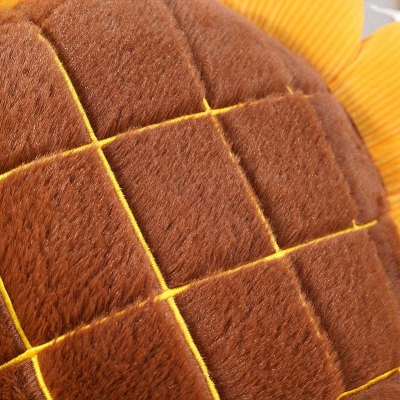 Office Sunflower Plush Cushion Pillow Living Room Sofa Headboard Plush Decorative Pad Car Sunflower Car Seat Plush Back Cushion