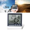 Home Weather Station, Room Thermometer, Hygrometer, Alarm Clock, Home Thermometer, Weather Station, Table Clock