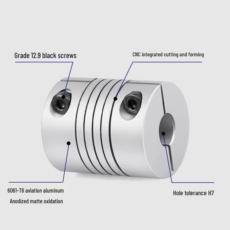 Andatong Aluminum Alloy Elastic Encoder Coupling
